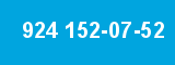 924 152-07-52